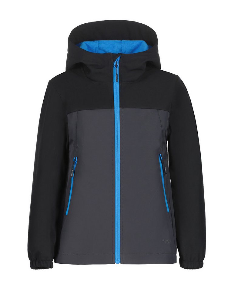 Icepeak Softshelljacke KONAN JR (1-St) aus winddichtem und wasserabweisendem Material von Icepeak