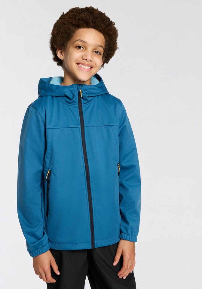 Icepeak Softshelljacke KONAN JR (1-St) für Kinder und Jugendliche, wasserabweisend, windabweisend von Icepeak