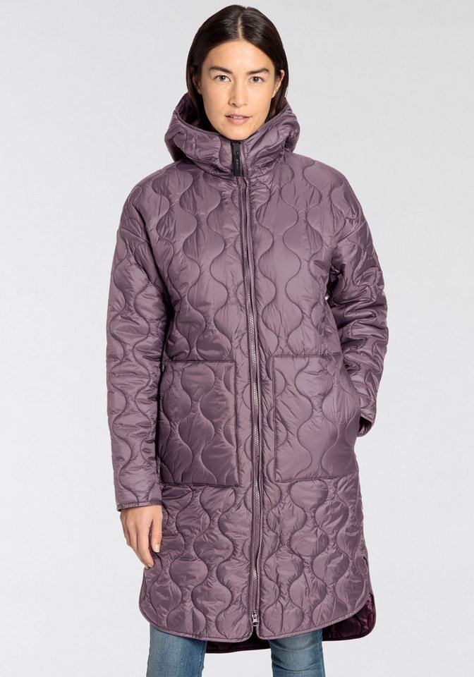 Icepeak Steppmantel AALEA mit Markenpatch am Oberarm von Icepeak