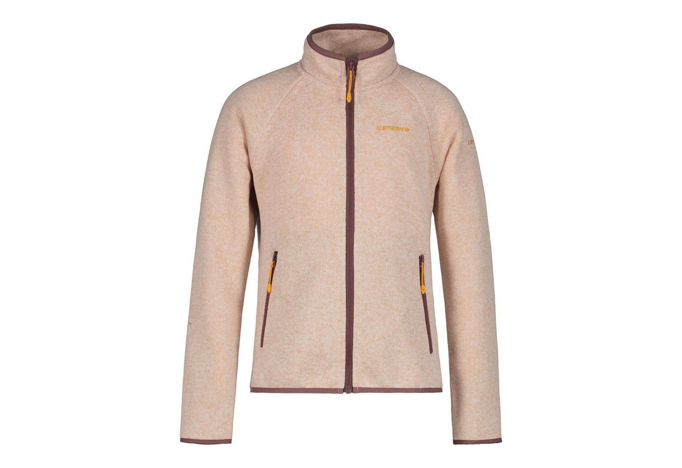 Icepeak Strickfleecejacke Kief Jr mit Logo-Stickereien von Icepeak