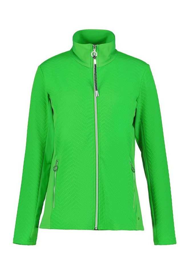 Icepeak Strickfleecejacke Luhta Damen Ilvesoja gemusterte Midlayer-Jacke 332 von Icepeak