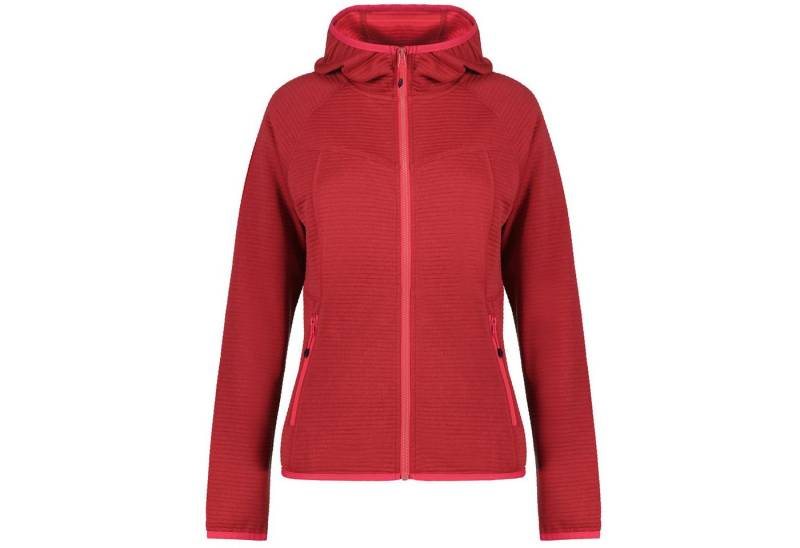 Icepeak Strickfleecejacke Midlayer Berryville mit Kapuze von Icepeak