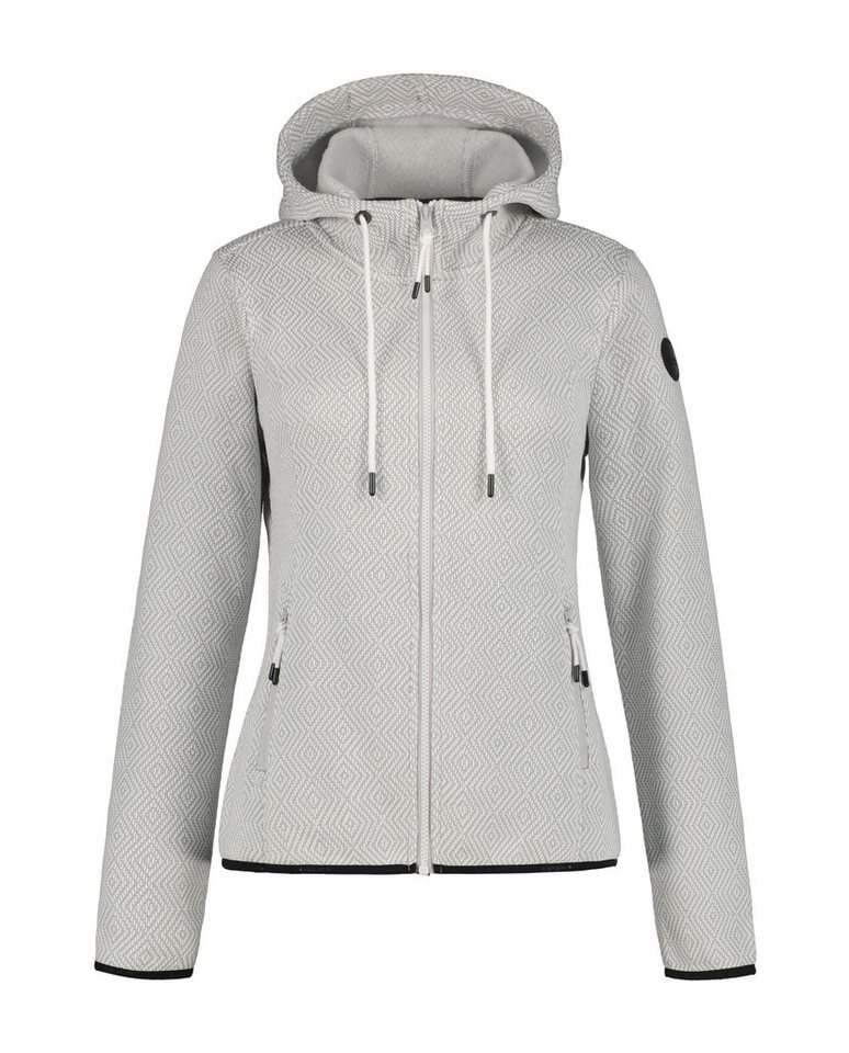 Icepeak Strickjacke D STRICKFLEECE JACKE AUEN in gemusteter Optik von Icepeak