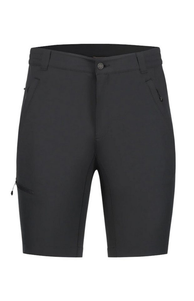 Icepeak Trekkinghose Wanderhose Berwyn Bermuda (4-Wege-Stretch) kurz anthrazitgrau Herren von Icepeak