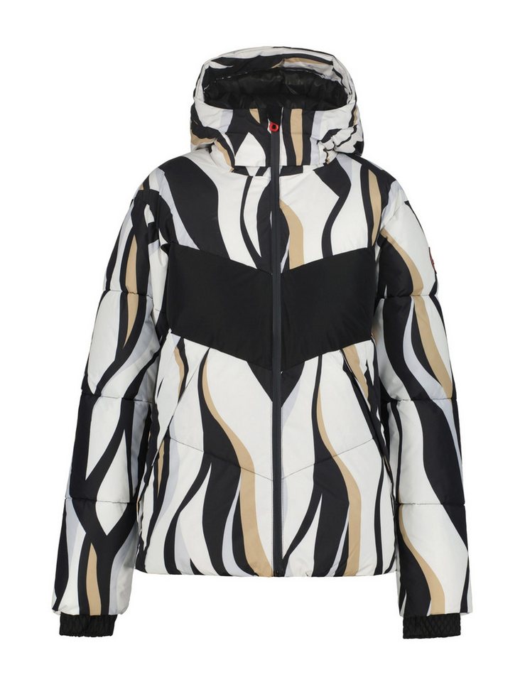 Icepeak Winterjacke ICEPEAK ELSARA SCHWARZ-WEISS von Icepeak