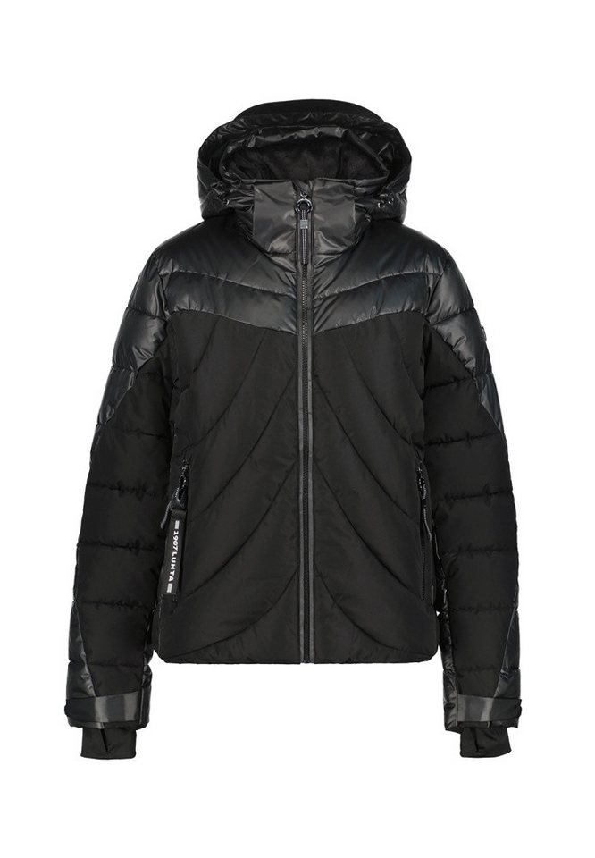 Icepeak Winterjacke Lutha Damen KIISTALA Winter Steppjacke in DOWNLOOK 36486 schwarz von Icepeak