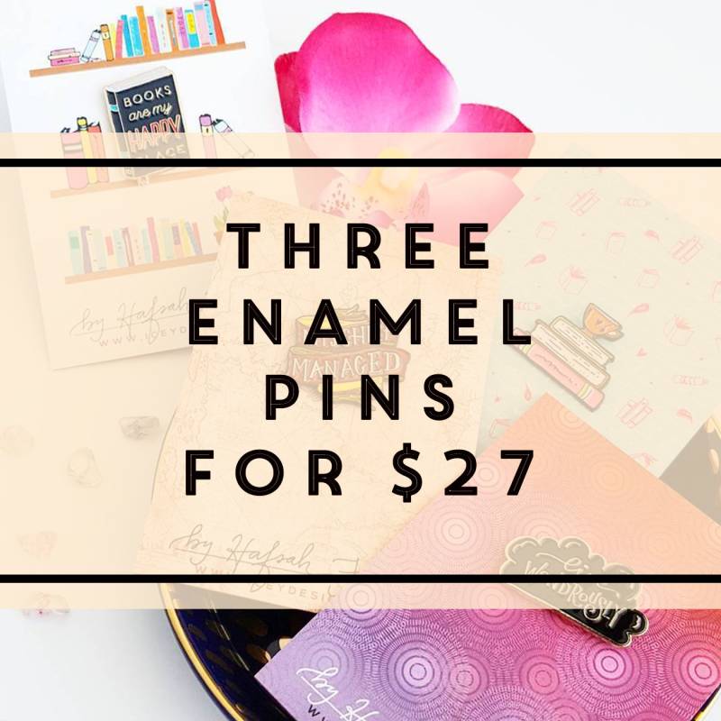 3 Emaille Pins Nach Wahl - Sammel Pin Cloisonné Anstecknadel Kawaii Brosche von IceyDesigns