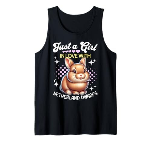 Netherland Dwarf Girl Mädchen Liebt Farbenzwerge Kaninchen Tank Top Netherland Dwarf Girl Mädchen Liebt Farbenzwerge Kaninchen Tank Top von Ich Liebe Farbenzwerge Kaninchen Designs Für Damen