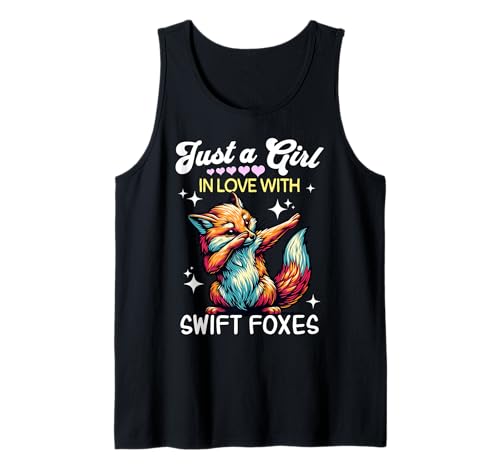 Swift Fox Girl Mädchen Liebt Swiftfuchs Tank Top Swift Fox Girl Mädchen Liebt Swiftfuchs Tank Top von Ich Liebe Swiftfuchs Designs Für Damen