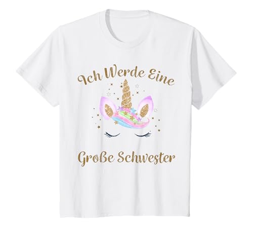 Ich Werde Eine Große Schwester Einhorn Mädchen T-Shirt Ich Werde Eine Große Schwester Einhorn Mädchen T-Shirt von Ich Werde Eine Große Schwester T-Shirt