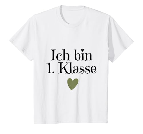 Kinder Ich bin 1. Klasse T-Shirt von Ich bin 1. Klasse