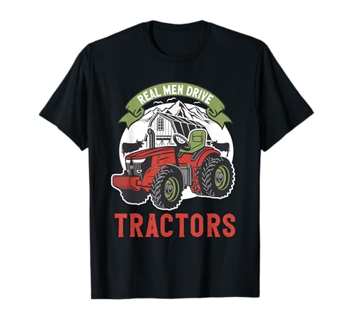 Lustige echte Männer fahren Traktoren Landwirtschaft T-Shirt von Ich fahre gerade meinen Traktor auf dem Bauernhof