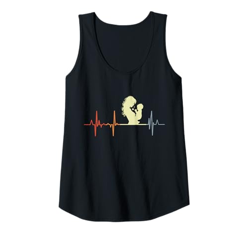 Damen Ich liebe mein Baby Mutter Mutterschaft Herzschlag Tank Top von Ich liebe mein Baby T-Shirts