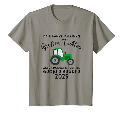 Kinder Ich werde ein großer Bruder 2025 Landwirtschaft und Traktor T-Shirt Kinder Ich werde ein großer Bruder 2025 Landwirtschaft und Traktor T-Shirt von Ich werde grosser Bruder 2025 Geburt Geschenkidee
