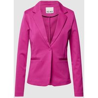 ICHI Blazer mit Paspeltaschen Modell 'KATE' in Fuchsia, Größe S von Ichi