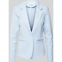 ICHI Blazer mit Paspeltaschen Modell 'KATE' in Hellblau, Größe L von Ichi