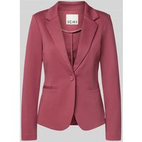 ICHI Blazer mit Reverskragen und Leistentaschen Modell 'KATE' in Mauve, Größe M von Ichi