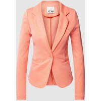 ICHI Blazer mit Reverskragen und Strukturmuster Modell 'KATE' in Koralle, Größe XS von Ichi