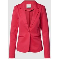 ICHI Blazer mit Viskose-Anteil Modell 'KATE' in Fuchsia, Größe XS von Ichi