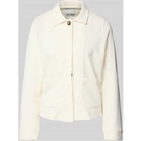 ICHI Blazer mit aufgesetzten Taschen Modell 'KATE' in Offwhite, Größe M von Ichi