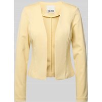 ICHI Blazer mit offener Vorderseite Modell 'KATE Short' in Hellgelb, Größe XXL ICHI Blazer mit offener Vorderseite Modell 'KATE Short' in Hellgelb, Größe XXL von Ichi