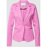 ICHI Blazer mit regulärem Schnitt und Reverskragen in Pink, Größe XS von Ichi