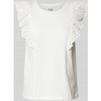 ICHI Blusenshirt im ärmellosen Design Modell 'Jasmira' in Offwhite, Größe L von Ichi