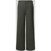 ICHI Hose mit Strukturmuster Modell 'KATE' in Khaki, Größe L von Ichi