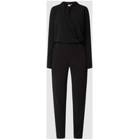 ICHI Jumpsuit in Wickel-Optik Modell 'Lima' in Black, Größe XXL von Ichi