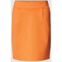 ICHI Minirock mit Viskose-Anteil Modell 'Kate' in Orange, Größe M von Ichi