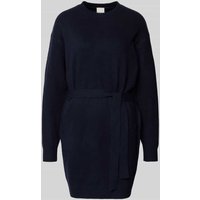 ICHI Relaxed Fit Kleid in Strick-Optik Modell 'Dasila' in Marine, Größe XXL von Ichi