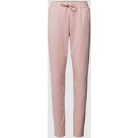 ICHI Sweatpants mit Tunnelzug Modell 'KATE' in Altrosa Melange, Größe L von Ichi