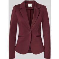 ICHI Slim Fit Blazer mit Paspeltaschen Modell 'KATE' in Bordeaux, Größe L ICHI Slim Fit Blazer mit Paspeltaschen Modell 'KATE' in Bordeaux, Größe L von Ichi