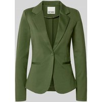 ICHI Slim Fit Blazer mit Paspeltaschen Modell 'KATE' in Khaki, Größe M ICHI Slim Fit Blazer mit Paspeltaschen Modell 'KATE' in Khaki, Größe M von Ichi