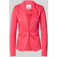 ICHI Slim Fit Blazer mit Paspeltaschen Modell 'KATE' in Pink, Größe M von Ichi