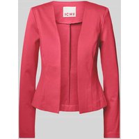 ICHI Slim Fit Blazer mit Teilungsnähten Modell 'KATE' in Pink, Größe XXL von Ichi