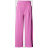 ICHI Stoffhose mit breitem elastischem Bund in Pink, Größe XL von Ichi