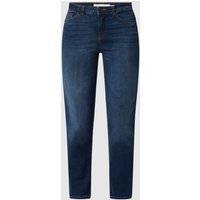 ICHI Straight Fit Jeans mit Stretch-Anteil Modell 'Raven' in Jeansblau, Größe 25 von Ichi