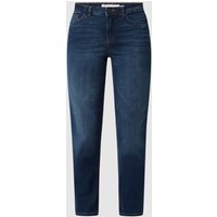 ICHI Straight Fit Jeans mit Stretch-Anteil Modell 'Raven' in Jeansblau, Größe 26 von Ichi