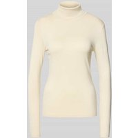 ICHI Strickpullover mit Rollkragen Modell 'MAFA' in Offwhite, Größe XXL von Ichi