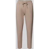 ICHI Sweatpants in verkürzter Passform Modell 'KATE' in Hellbraun, Größe XL von Ichi