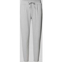 ICHI Sweatpants in verkürzter Passform Modell 'KATE' in Hellgrau, Größe XXL von Ichi