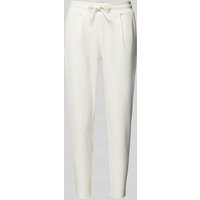 ICHI Sweatpants in verkürzter Passform Modell 'KATE' in Offwhite, Größe XXL von Ichi