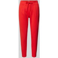 ICHI Sweatpants in verkürzter Passform Modell 'KATE' in Rot, Größe M von Ichi