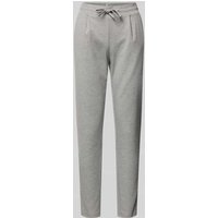 ICHI Sweatpants mit Tunnelzug Modell 'KATE' in Hellgrau Melange, Größe XS von Ichi