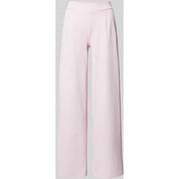 ICHI Wide Leg Stoffhose mit Bundfalten Modell 'KATE Long' in Hellrosa, Größe XXL von Ichi