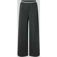 ICHI Wide Leg Stoffhose mit elastischem Bund Modell 'KATE' in Anthrazit, Größe XXL ICHI Wide Leg Stoffhose mit elastischem Bund Modell 'KATE' in Anthrazit, Größe XXL von Ichi