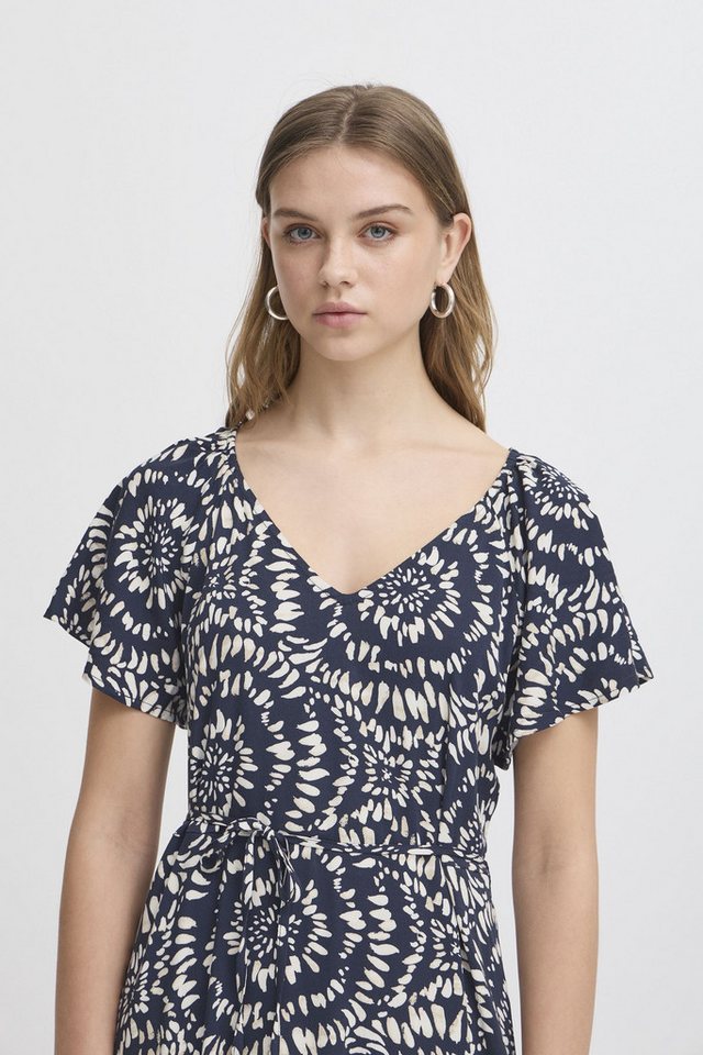 Ichi Blusenkleid Midikleid von Ichi