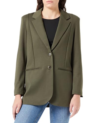 ICHI IHKATE SUS - Damen Blazer Oversize 20118123, Größe:M, Farbe:Forest Night (190414) von ICHI