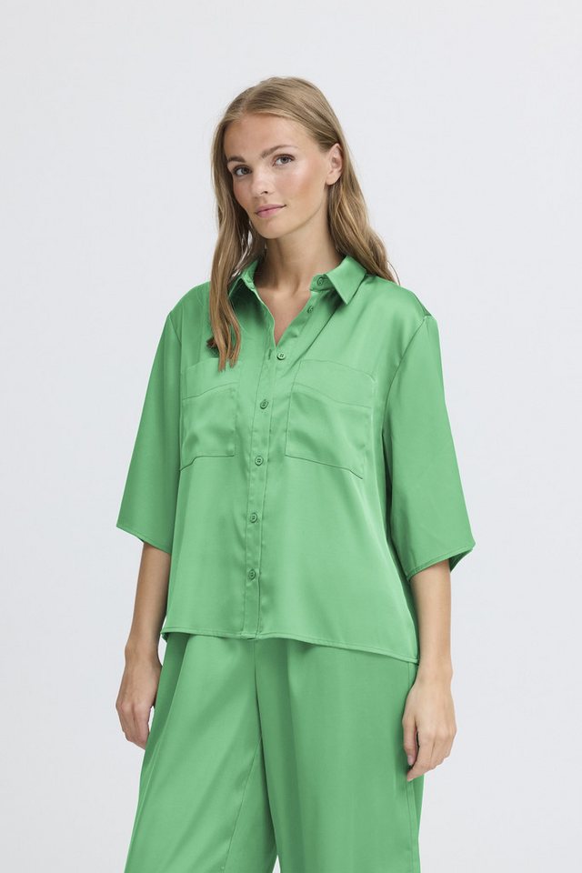 Ichi Kurzarmhemd Hemd IHNIMA von Ichi